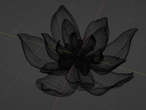 Flower model 3D Model