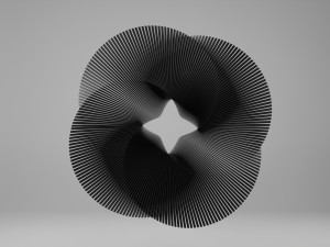Abstract model V5 3D Model
