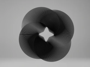 Абстрактна модель V5 3D Модель