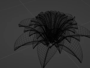 Flower model V2 3D Model