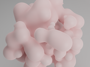 Abstract Blob 3D Model