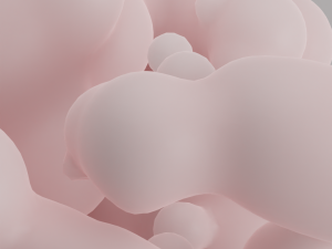 Abstract Blob Modèle 3D