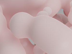 Abstract Blob Modèle 3D