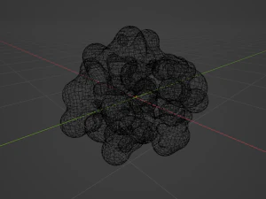 Abstract Blob 3D Model