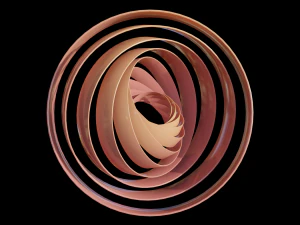 Modello astratto V6 Modello 3D