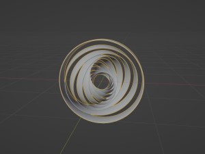 Abstract model V6 3D Model