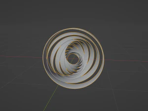 Abstract model V6 3D Model