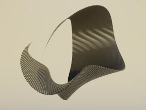 Абстрактна модель V7 3D Модель