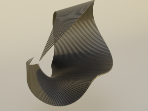 Abstract model V7 Modelo 3D
