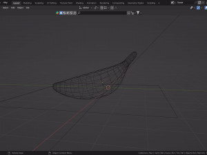 Low-Poly Banana 3D मॉडल