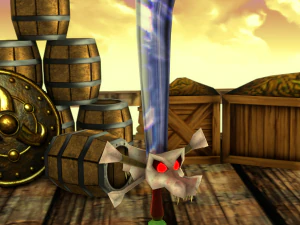 DKC2의 Kleever - Nintendo 64 버전 3D 모델