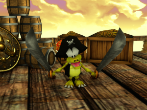 Kutlass from DKC2 - N64 version Modello 3D
