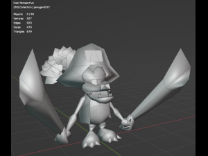 Kutlass from DKC2 - N64 version Modello 3D