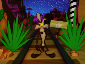 Willie the Coyote and Ralph the Wolf Modello 3D