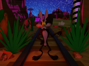 Willie the Coyote and Ralph the Wolf Modello 3D