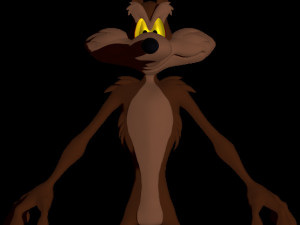 Willie the Coyote and Ralph the Wolf Modello 3D