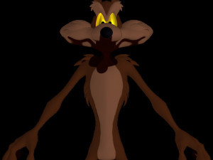 Willie the Coyote and Ralph the Wolf Modello 3D