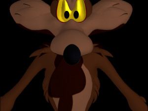 Willie the Coyote and Ralph the Wolf Modello 3D