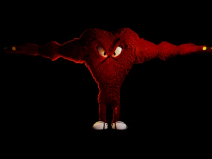 Gossamer from Looney Tunes 3D Model