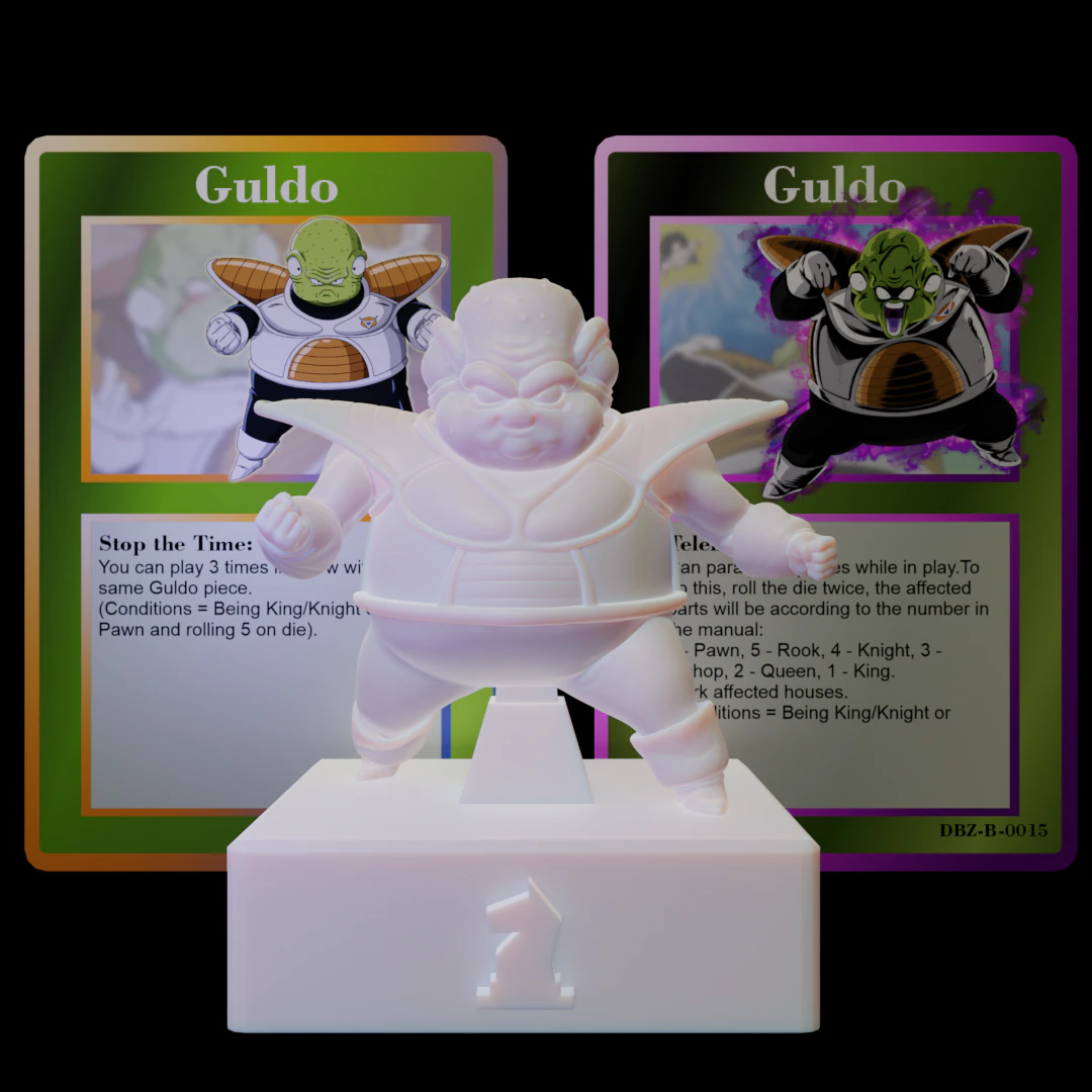 ChessPack Guldo Piece 3D Print Model .c4d .max .obj .3ds .fbx .stl .blend 