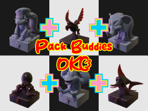 Chess Pack Dixie Kong DKC3 Rareware era Modello di stampa 3D