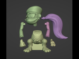 Chess Pack Master Donkey Kong Country 3 BOSS and BUDDIES 3D print model 3Dプリントモデル