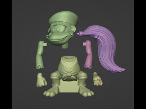 Chess Pack Master Donkey Kong Country 3 BOSS and BUDDIES 3D print model 3D Print Model