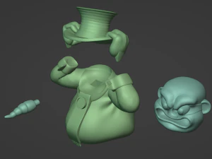 Chess Pack Master Donkey Kong Country 3 BOSS and BUDDIES 3D print model 3D Print Model