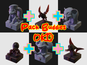 Chess Pack Donkey Kong Country BUDDIES 3D print model 3D Print Model