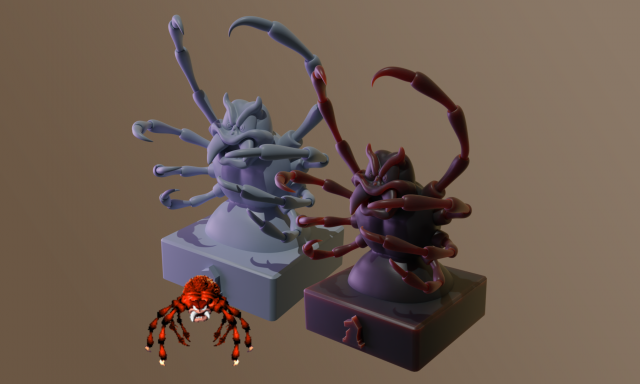 Arich Chess Pack Donkey Kong Country 3 Modelo de Impressão 3D .c4d .max .obj .3ds .fbx .stl .blend