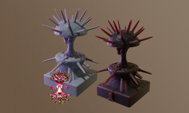 Barbos Chess Pack DKC3 3D-printmodel .c4d .max .obj .3ds .fbx .stl .blend 