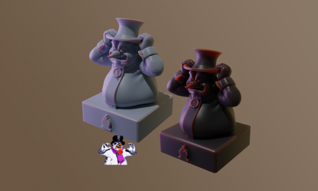 Bleak Chess Pack DKC3 Model Cetak 3D .c4d .max .obj .3ds .fbx .stl .blend 