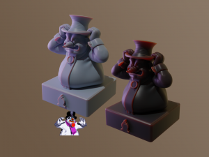 Bleak Chess Pack DKC3 3D Print Model