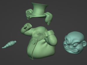 Bleak Chess Pack DKC3 Model Cetak 3D