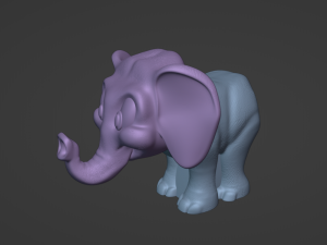 Chess Pack Ellie from DKC3 3Dプリントモデル