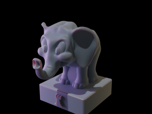 Chess Pack Ellie from DKC3 3Dプリントモデル
