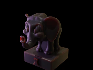 Chess Pack Ellie from DKC3 3D Print Model