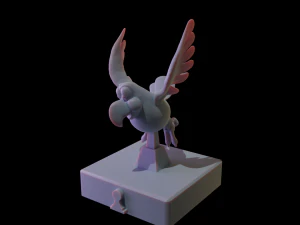 Chess Pack Squawks Quawks from DKC3 3D Print Model