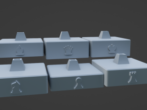 Chess Pack Enguarde DK series 3D Print Model