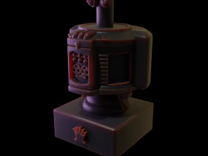 Chess Pack KAOS boss from DKC3 3D Print Model
