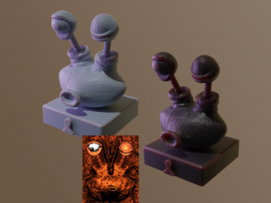 Chest Pack Squirt from DKC3 3Dプリントモデル