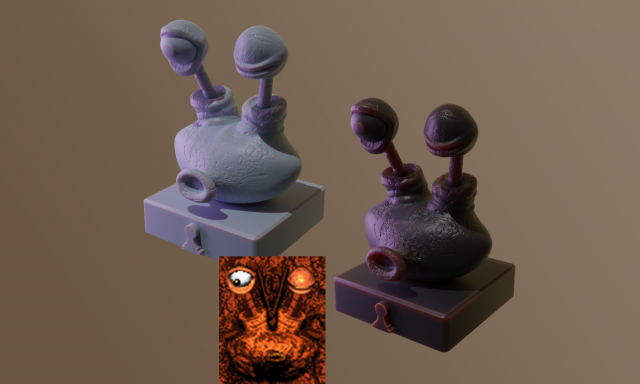 Chess Pack Squirt from DKC3 3D-printmodel .c4d .max .obj .3ds .fbx .stl .blend 