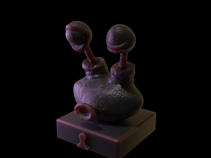 Chess Pack Squirt from DKC3 3D-printmodel