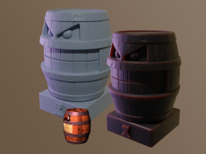 Belcha - Donkey Kong Country 3 Chess Pack Modèles 3D en vedette