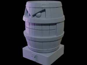 Belcha - Donkey Kong Country 3 Chess Pack 3D Print Model