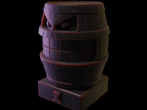 Belcha - Donkey Kong Country 3 Chess Pack Modèles 3D en vedette