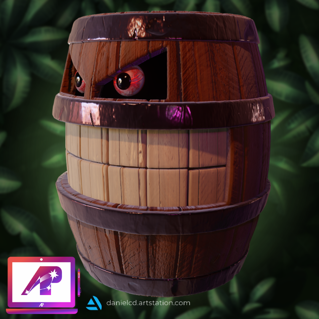 Belcha - Donkey Kong Country 3 Chess Pack Modèles 3D en vedette .c4d .max .obj .3ds .fbx .stl .blend 