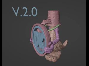 Chess Pack Koin and Koindozer from DKC3 3D Print Model