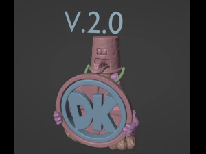 Chess Pack Koin and Koindozer from DKC3 3D Print Model