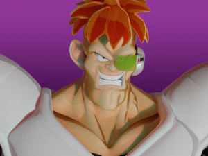 Chess Pack Recoome Ginyu Force from Dragon Ball series 3D Print Model